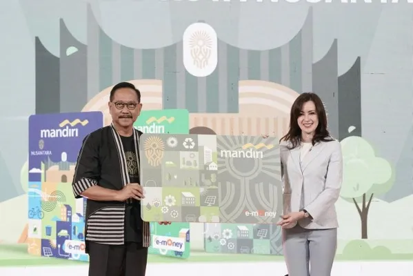 Foto: Bank Mandiri Luncurkan e-money edisi khusus IKN (Ibu Kota Nusantara). (Ist.)