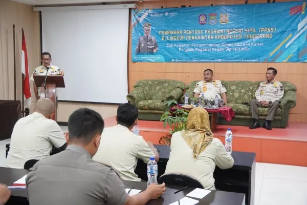 Kegiatan Bimtek Satpol PP Kabupaten Tangerang. (Foto/ist)