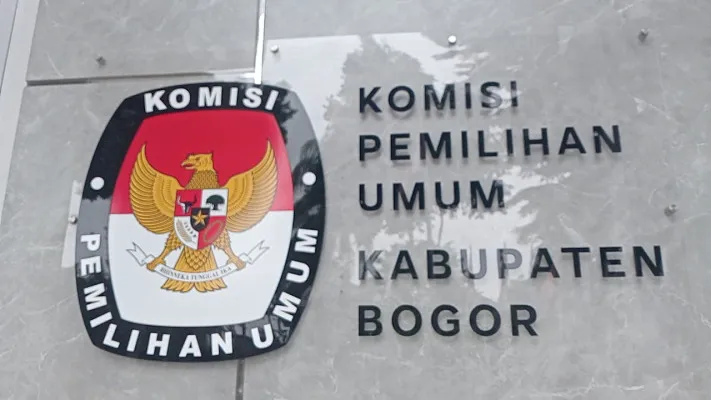 Logo KPU Kabupaten Bogor (Poskota/Panca Aji)