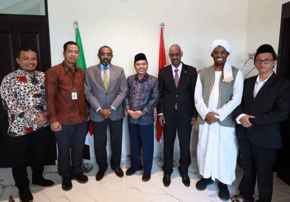 Foto: Baznas RI mendapatkan apresiasi dari Kedutaan Republik Sudan atas berbagai peran positif-konstruktif di Timur Tengah. (Dok. Baznas RI)