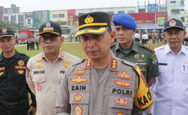 Kapolres Metro Tangerang Kota, Kombes Pol Zain Dwi Nugroho larang takbir keliling di malam lebaran Idul Fitri. (Dok. Humas Polres)