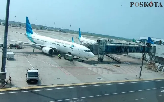 Bandara Internasional Soekarno-Hatta. (Poskota/Veronica Prasetio)