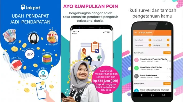 GRATIS Saldo DANA Rp150.000 Langsung Cair ke Rekening, Cukup Isi Survei Tanpa NIK dan e-KTP  (Foto: Kolase Aplikasi Survei)