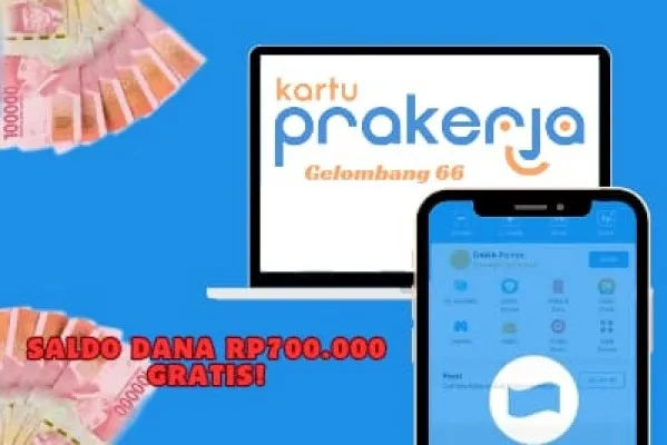 Tips meraih saldo DANA Rp700.000 dari Kartu Prakerja gelombang 66 tanpa perlu aplikasi tambahan. (Foto/Ashley Angelina Kaesang)