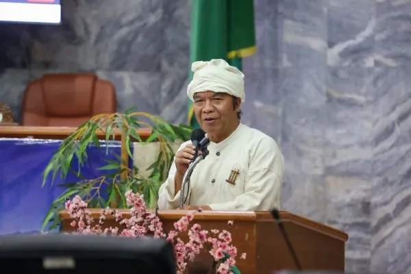 Foto: Pj Gubernur Banten Al Muktabar meyakini Bank Banten dalam performa baik. (Dok. Pemprov Banten)