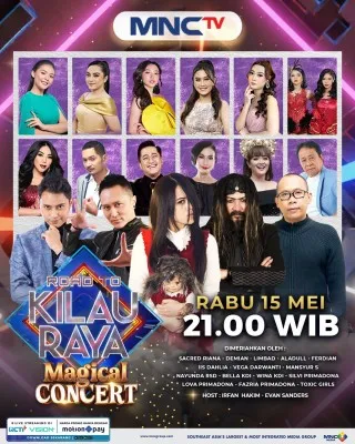 Foto: Konser Musik Road To Kilau Raya 5 Magician Siap Berkolaborasi dengan Para Bintang Dangdut. (Dok. MNCTV)