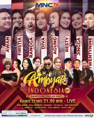 Foto: Kontes Ambyar Indonesia 2024 masuk top 8. (Dok. MNCTV)