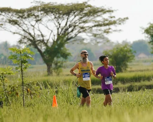 Foto: Mandiri Jogja Marathon (MJM) 2024 ramah lingkungan dan kurangi emisi karbon. (Dok. Bank Mandiri)