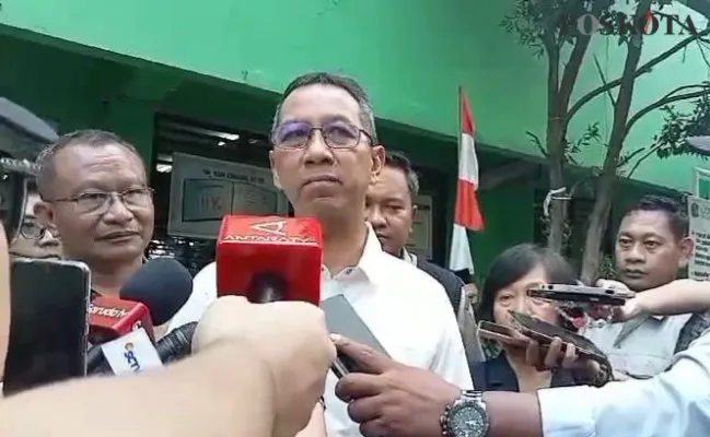 Pj Gubernur DKI Jakarta Heru Budi Hartono. (Poskota/Pandi Ramedhan)