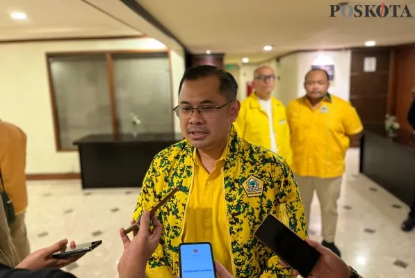 Ketua Bidang Strategi Penggalangan Pemilih DPP Partai Golkar, Arfi Rafnialdi. (Poskota/Gatot Poedji)