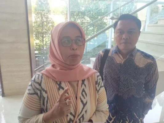 Ketua KPU Jabar Ummi Wahyuni. (Poskota/M Irwan)