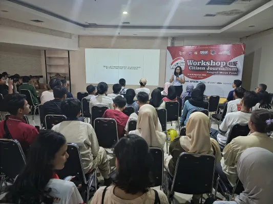 Workshop Citizen Journalism yang digelar PFI Bogor. (dok. PFI Bogor)