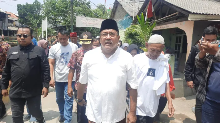 Calon wakil Gubernur DKI Jakarta, Rano Karno. (Poskota/Pandi Ramedhan)