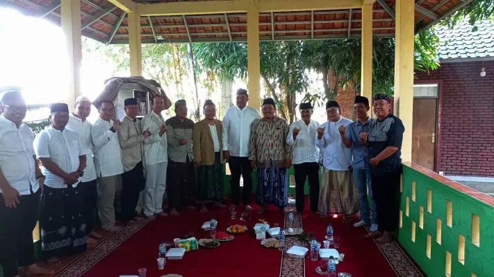 PCNU Kabupaten Bogor memberi dukungan kepada Rudy Susmanto. (dok. tim pemenangan Rudy Susmanto)