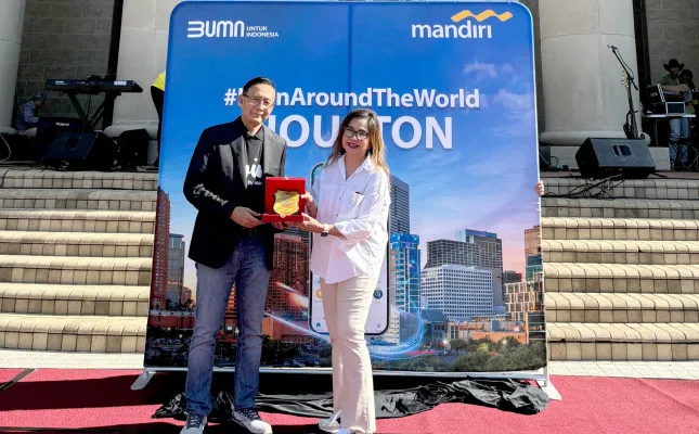 Foto: Bank Mandiri Bawa Solusi Perbankan Digital dan Reward Menarik bagi Diaspora di Houston. (Dok. Bank Mandiri)