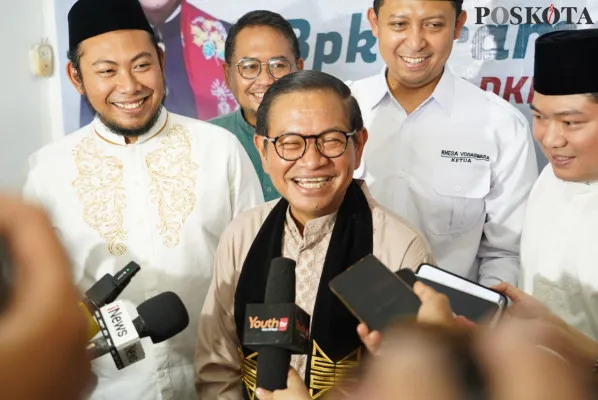 Calon Gubernur Jakarta nomor 3 Pramono Anung. (Poskota/Pandi)