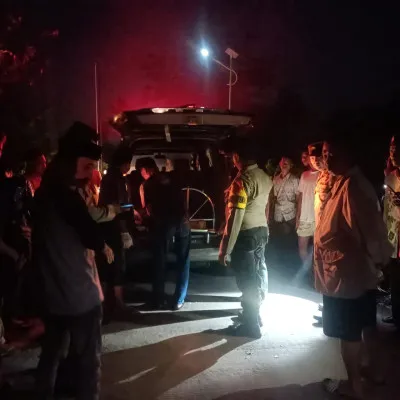 Polisi menggelar olah TKP atas penemuan mayat pria di Jalan Merpati Raya, Desa Bunar, Kecamatan Sukamulya, Kabupaten Tangerang, Senin, 18 November 2024. (Dok. Satreskrim Polresta Tangerang)