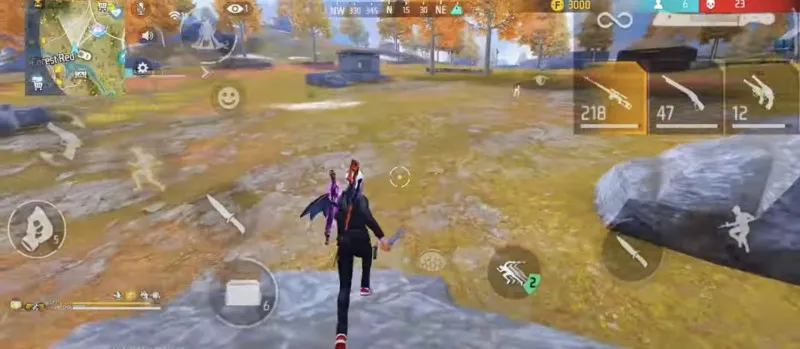 Cara mengatasi lagi saat main free fire. (Screenshot YouTube YT ACE X GAMMING)