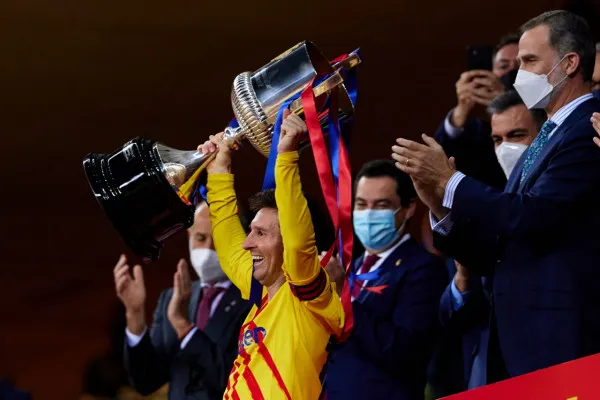 Barcelona sukses meraih gelar Copa del Rey musim ini. (fptp: FCBarcelona)