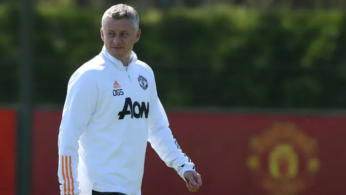 Ole Gunnar Solskjaer. (twitter ManUtd)