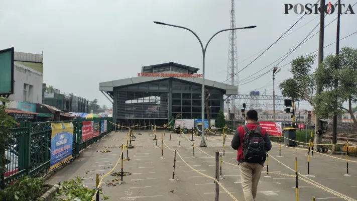 Kondisi Stasiun Rangkasbitung. (yusuf)