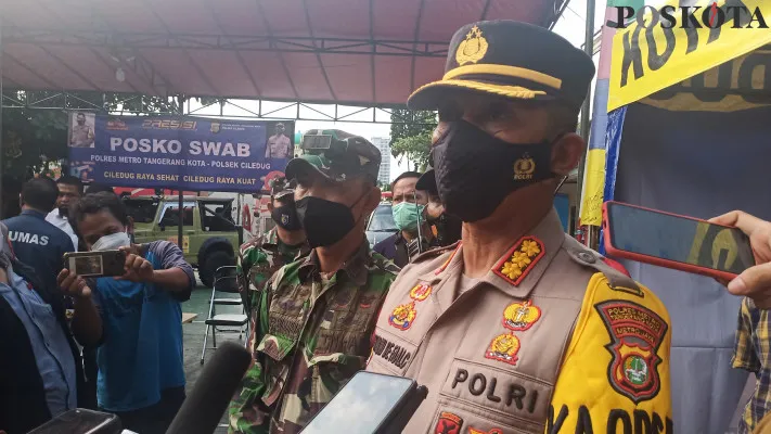 Kapolres Metro Tangerang Kota, Kombes Deonijiu De Fatima. (foto: poskota/fernando toga)