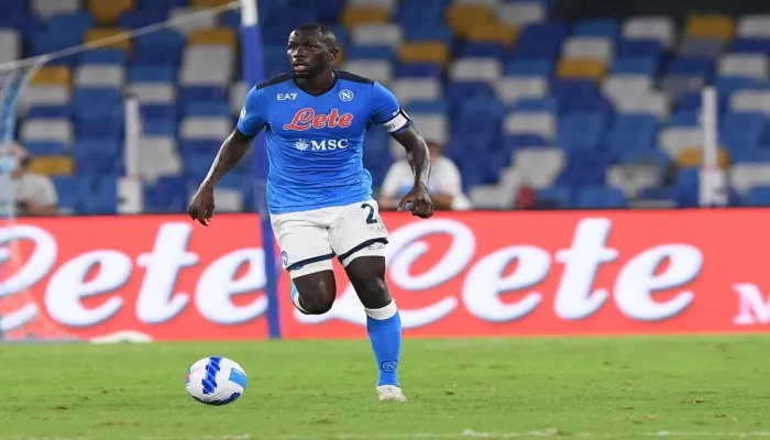 Kalidou Koulibaly, pemain belakang Napoli. (foto: twitter sscnapoli)