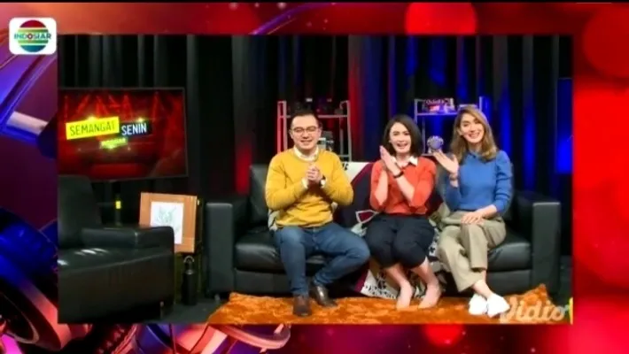 Presenter Berita Indosiar, Pratiwi Kusuma, Sheila Purnama dan Jemmy Darusman. (ist)