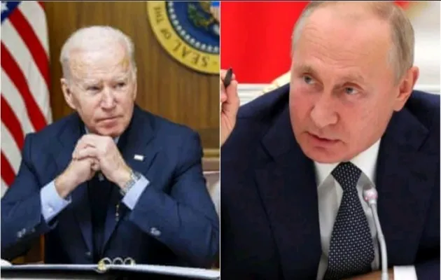 Kolase foto Presiden AS Joe Biden dan Presiden Rusia Vladimir Putin. (Foto: Diolah dari Google).