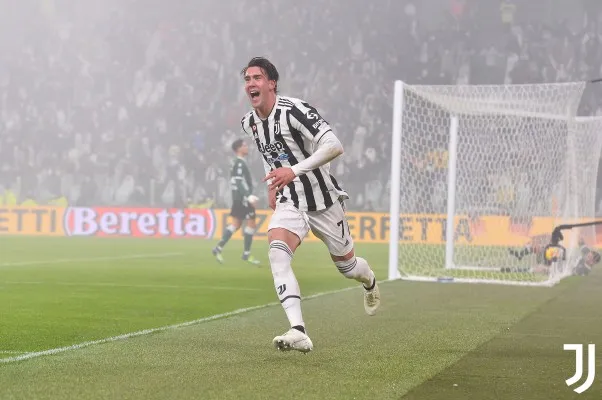 Dusan Vlahovic, pemain andalan Juventus (foto: twitter juventusfc)