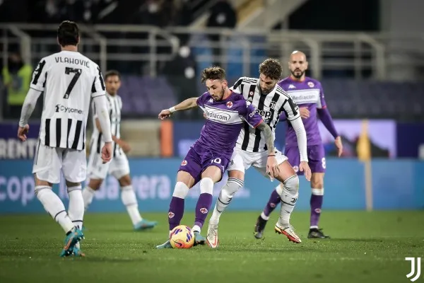 Laga Fiorentina vs Juventus (foto: twitter juventusfc)