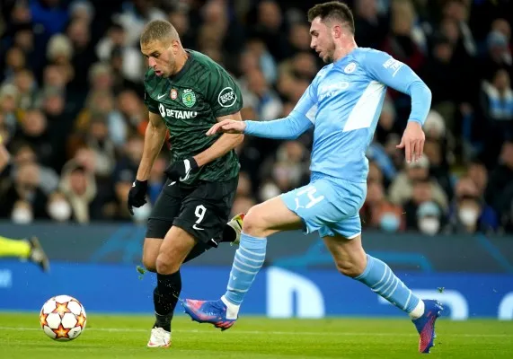 Laga Manchester City vs Sporting Lisbon (foto: twitter ChampionsLeague)