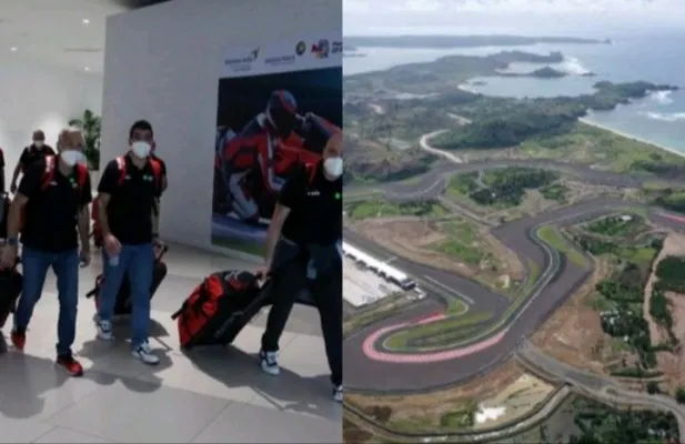 Tim kru MotoGP Mandalika. (Foto: Diolah dari Google).