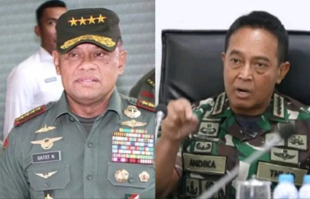 Kolase Gatot Nurmantyo dan Andika Perkasa. (Foto: Diolah dari Google).