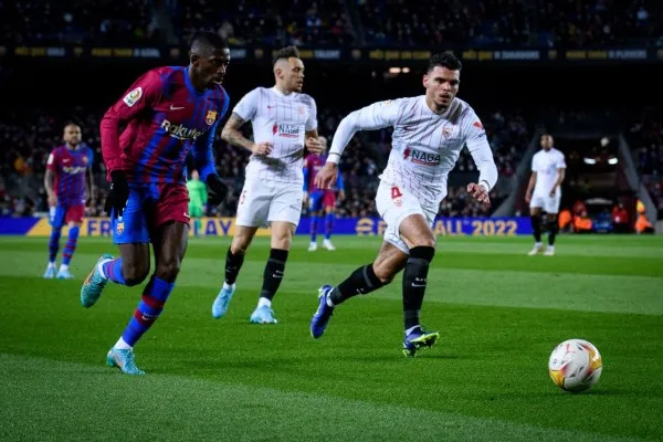 Laga Barcelona vs Sevilla (foto: twitter/FCBarcelona)