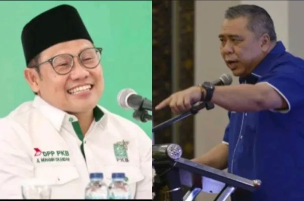 Kolase Cak Imin dan Wakil Ketua Umum NasDem, Ahmad Ali. (Foto: Diolah dari Google).