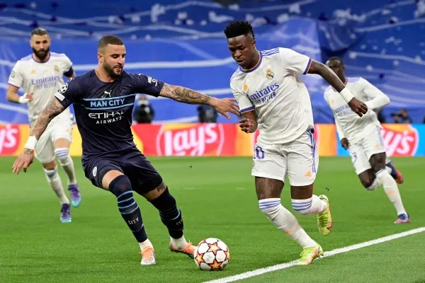 Laga Real Madrid va Manchester City (foto/twitter @ChampionsLeague)