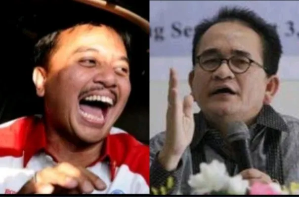 Kolase Foto Roy Suryo dan Ruhut Sitompul. (Foto: Diolah dari Google).