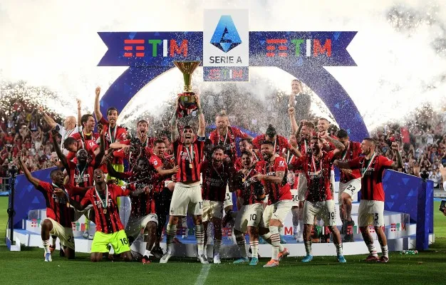 AC Milan juara Liga Italia 2021/2022 (foto/twitter acmilan)