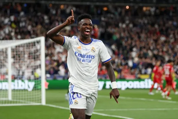 Vinicius Junior, pemain Real Madrid (foto/twitter ChampionsLeague)