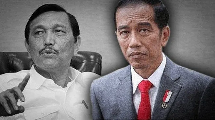 Ilustrasi Luhut dan Jokowi. (Foto: Ist).