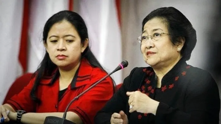 Ketua DPP PDIP Puan Maharani dan Ketua Umum PDIP Megawati Soekarnoputri. (Foto: Ist).