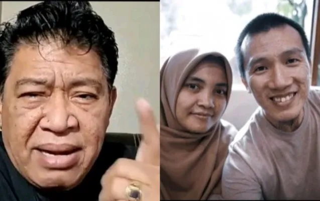 Kolase foto Pendeta Saifuddin dan Felix Siauw beserta istri. (Foto: Diolah dari Google).