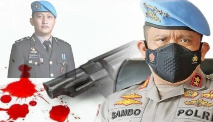 Ilustrasi Brigadir J dan Irjen Ferdy Sambo. (Foto: Diolah dari Google).