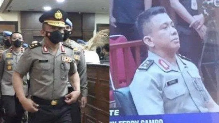 Irjen Ferdy Sambo saat menjalani sidang etik kepolisian. (Foto: Ist).