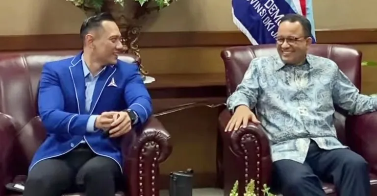 AHY dan Anies Baswedan. (Foto: YouTube).