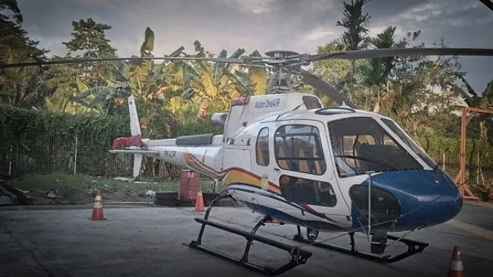 Ilustrasi helikopter yang dinaiki Kapolda Jatim. Foto: Ist.