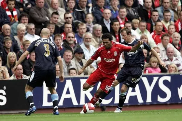 Jermaine Pennant saat masih berseragam Liverpool (foto/twitter @Pennant83)