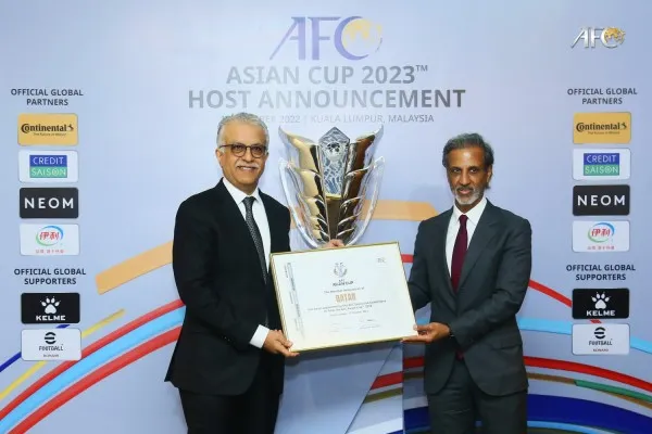 Qatar ditunjuk AFC sebagai tuan rumah Piala Asia 2023 (foto/ twitter @afcasiancup)