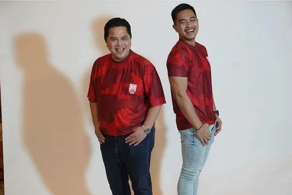 Erick Thohir dan Kaesang Pangarep. (Foto: IG @erickthohir).